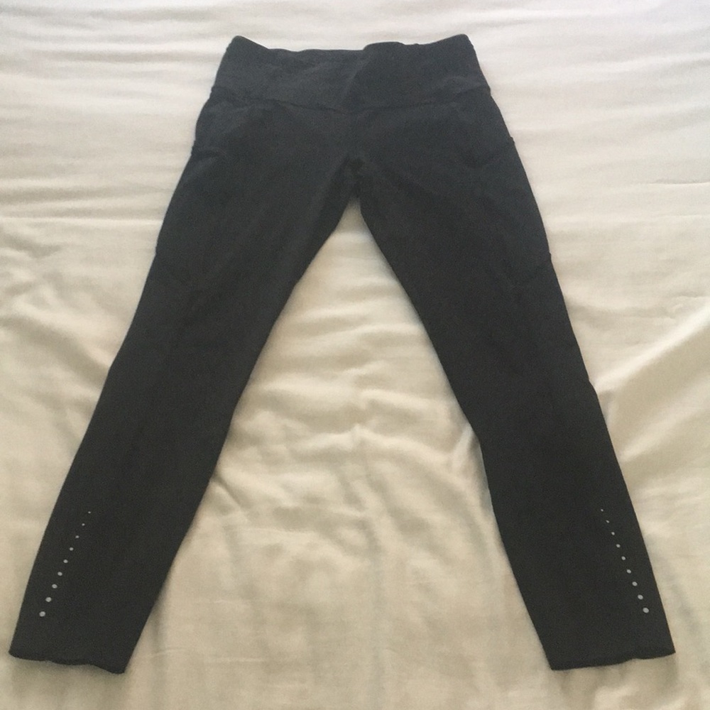 Lululemon Fast and Free (Nulux) pant black size 6